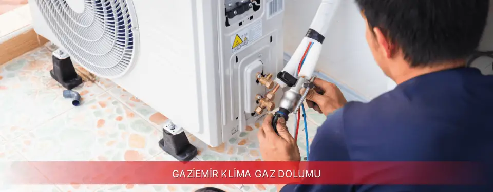 Gaziemir İlçemi Finlux Klima Gaz Dolumu